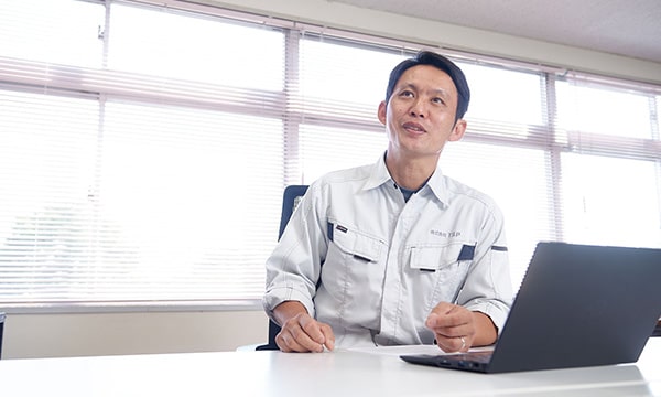 インタビュー写真