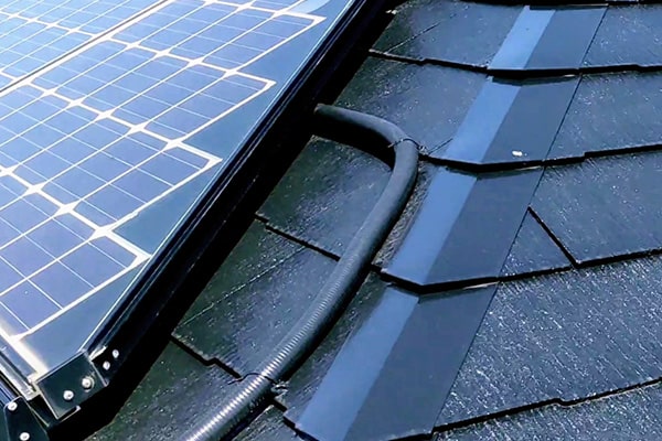 屋根配線・室内配線